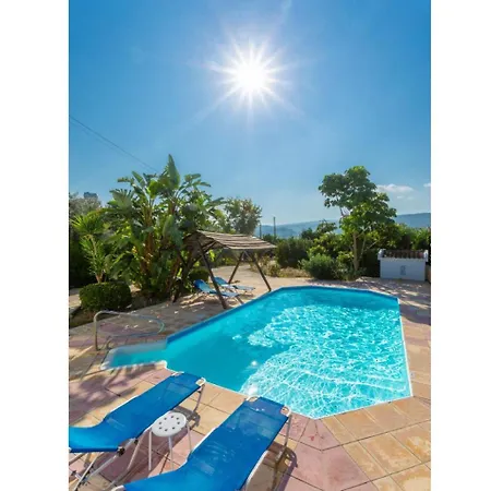 Charoula Tria Large Private Pool Ac Wifi Villa