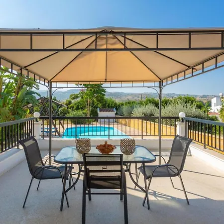 Charoula Tria Large Private Pool Ac Wifi Villa Pafos