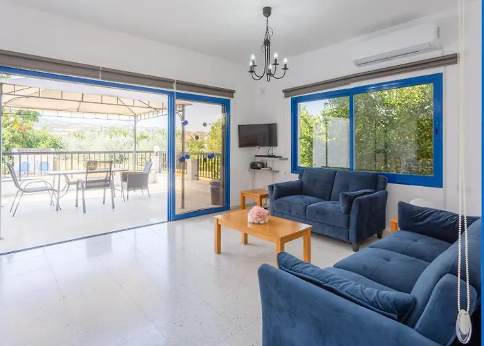 Charoula Tria Large Private Pool Ac Wifi Βίλα *