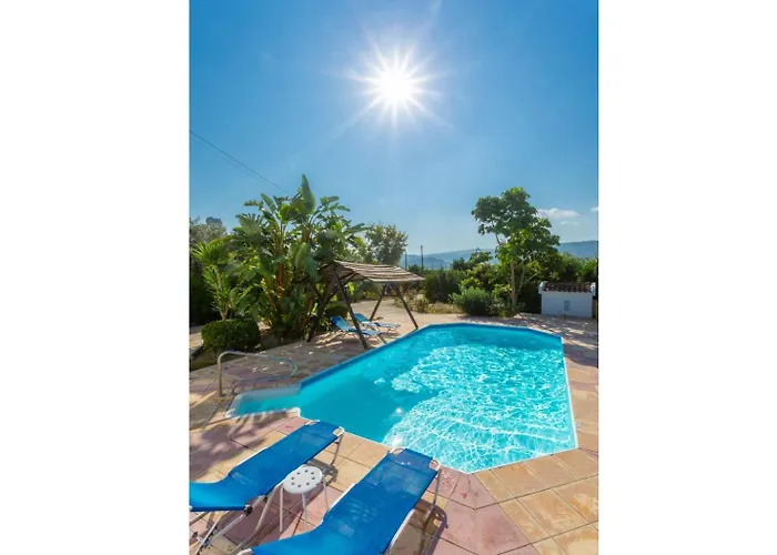 Charoula Tria Large Private Pool Ac Wifi Βίλα