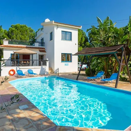 וילה Charoula Tria Large Private Pool Ac Wifi *