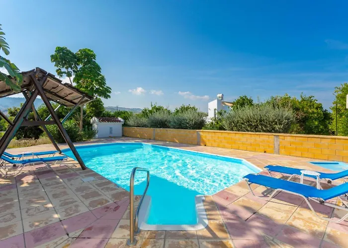 Villa Charoula Tria Large Private Pool Ac Wifi *