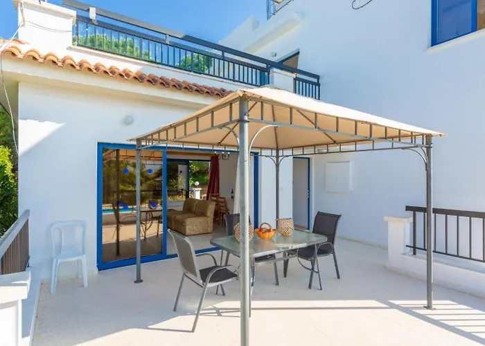 Charoula Tria Large Private Pool Ac Wifi * Paphos